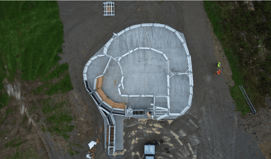 How much does a steel cattle yard cost?